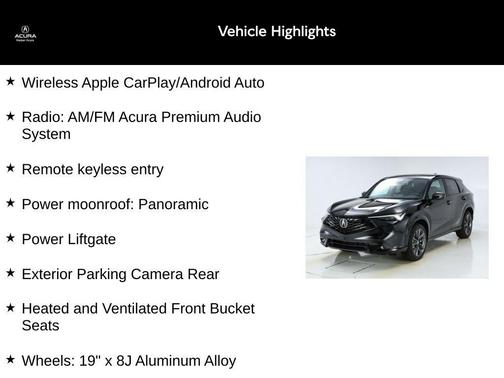 2025 Acura ADX A-Spec