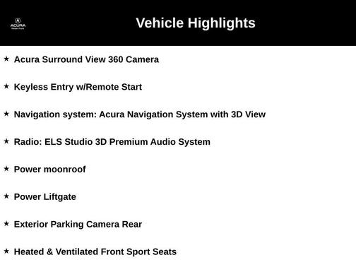2025 Acura RDX A-Spec Advance Package