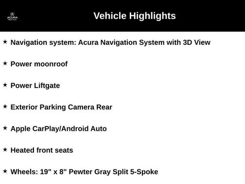2021 Acura RDX Technology Package
