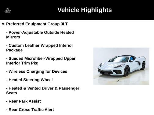 2022 Chevrolet Corvette Stingray w/3LT