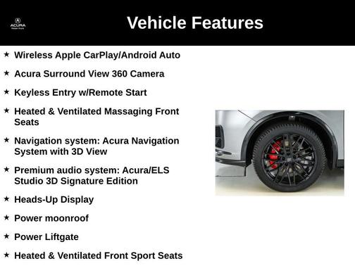 2022 Acura MDX Type S w/Advance Package