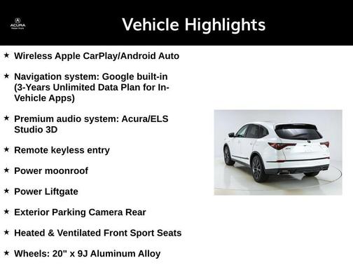 2025 Acura MDX A-Spec