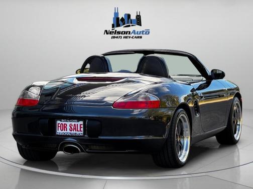 Black 2004 Porsche Boxster