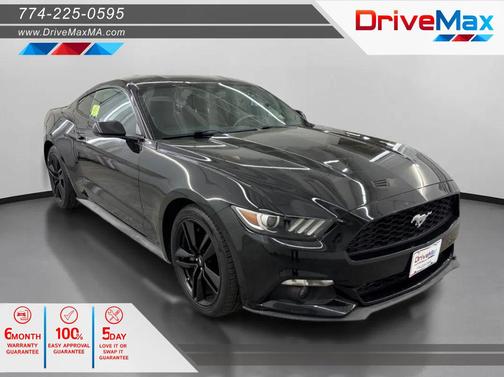 Black 2015 Ford Mustang EcoBoost