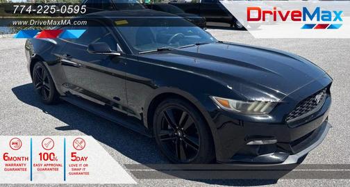 Black 2015 Ford Mustang EcoBoost