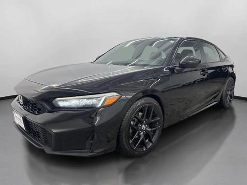 Black 2025 Honda Civic Sport