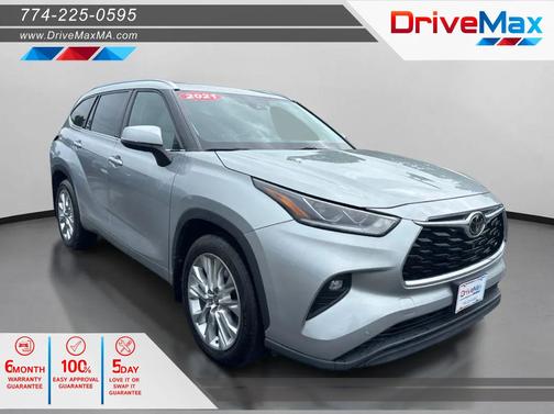 Celestial Silver Metallic 2021 Toyota Highlander Limited