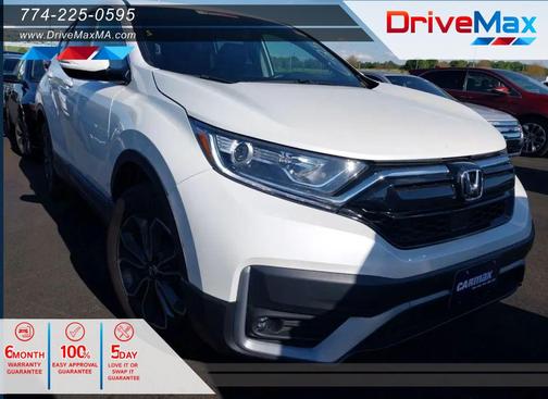 White 2022 Honda CR-V AWD EX-L