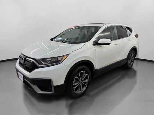 White 2022 Honda CR-V AWD EX-L