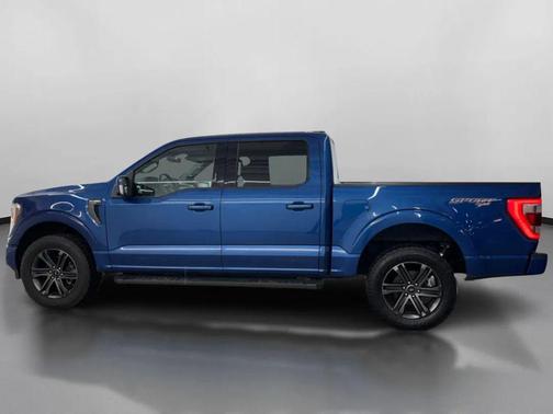 Atlas Blue Metallic 2022 Ford F-150 Lariat