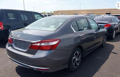 Gray 2017 Honda Accord LX