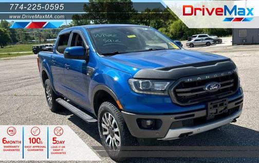 Lightning Blue Metallic 2019 Ford Ranger LARIAT