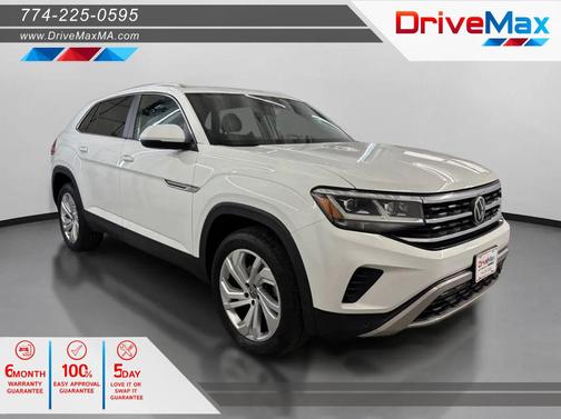 Pure White 2020 Volkswagen Atlas Cross Sport 2.0T SE