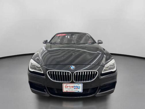Black 2017 BMW 640 i xDrive