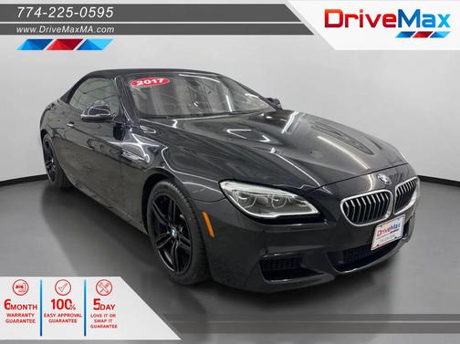 Black 2017 BMW 640 i xDrive