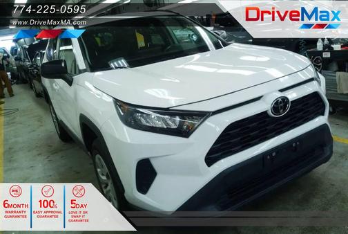 Super White 2021 Toyota RAV4 LE