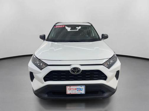 Super White 2021 Toyota RAV4 LE