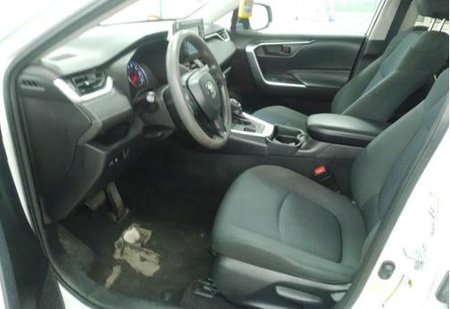 Super White 2021 Toyota RAV4 LE