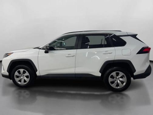 Super White 2021 Toyota RAV4 LE
