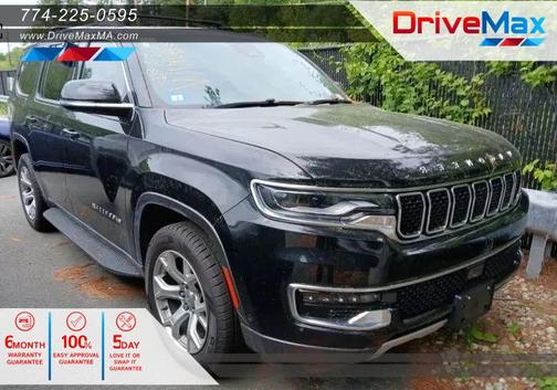 Diamond Black Crystal Pearlcoat 2022 Jeep Wagoneer Series II 4x4