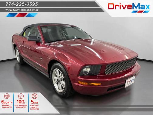 Red 2007 Ford Mustang Premium