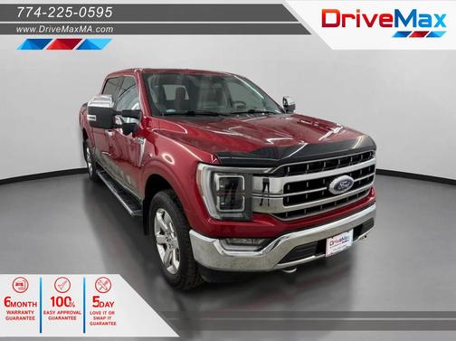 Red 2021 Ford F-150 Lariat