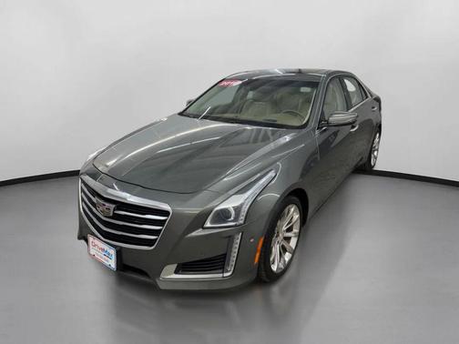 Gray 2016 Cadillac CTS 3.6L Premium