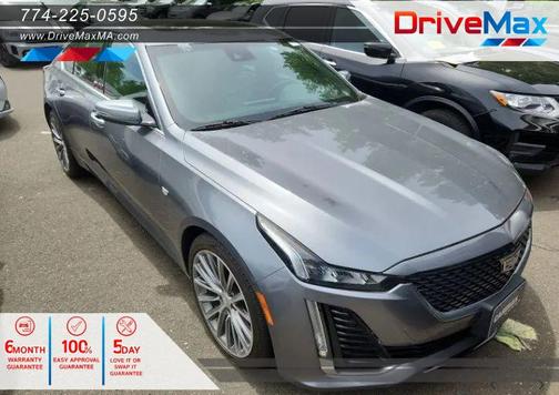 Satin Steel Metallic 2021 Cadillac CT5 Premium Luxury RWD