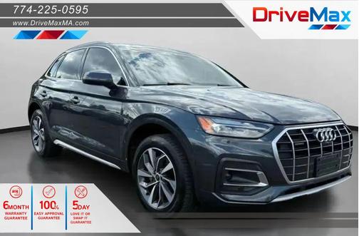 Manhattan Gray Metallic 2021 Audi Q5 45 Premium Plus