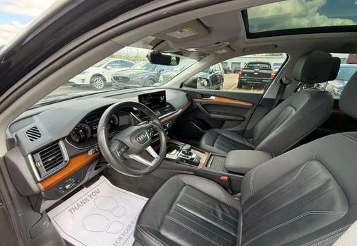 Manhattan Gray Metallic 2021 Audi Q5 45 Premium Plus