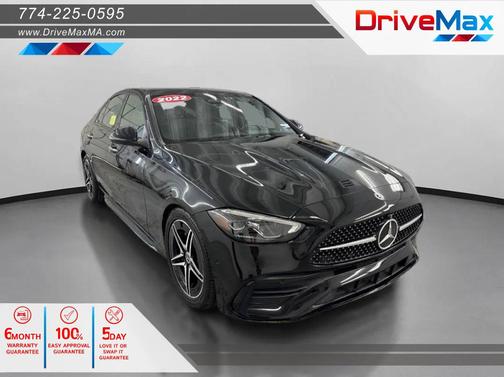 Black 2022 Mercedes-Benz C-Class C 300 4MATIC
