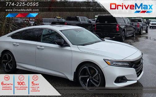 Platinum White Pearl 2021 Honda Accord Sport SE 1.5T