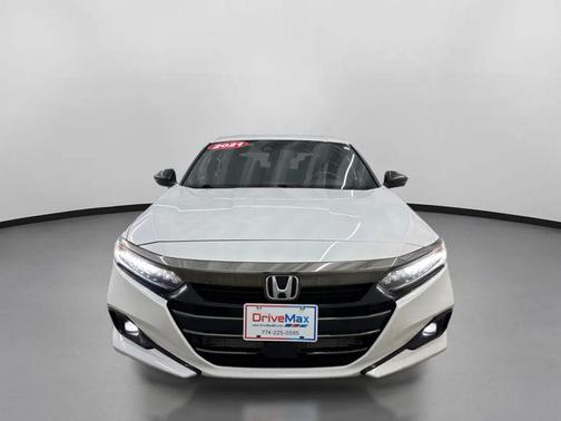 Platinum White Pearl 2021 Honda Accord Sport SE 1.5T