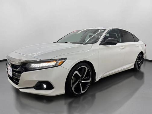 Platinum White Pearl 2021 Honda Accord Sport SE 1.5T