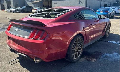 Red 2015 Ford Mustang GT