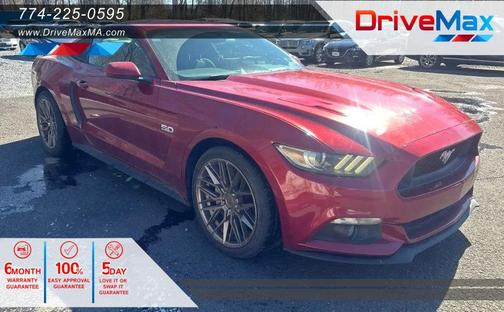 Red 2015 Ford Mustang GT