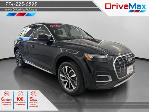 Brilliant Black 2021 Audi Q5 45 Premium Plus