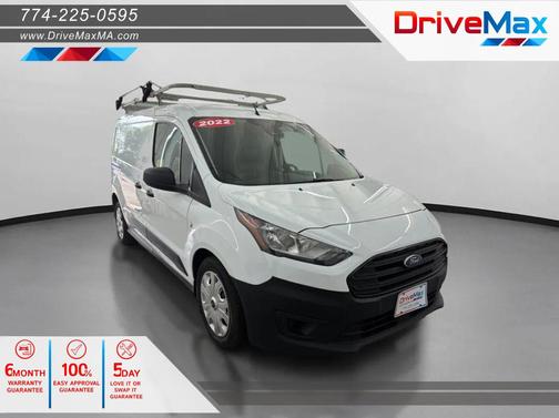 Frozen White 2022 Ford Transit Connect XL Cargo Van
