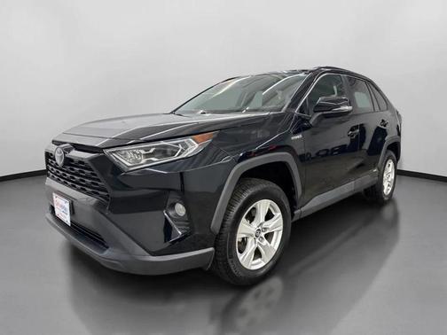 Midnight Black Metallic 2020 Toyota RAV4 Hybrid XLE
