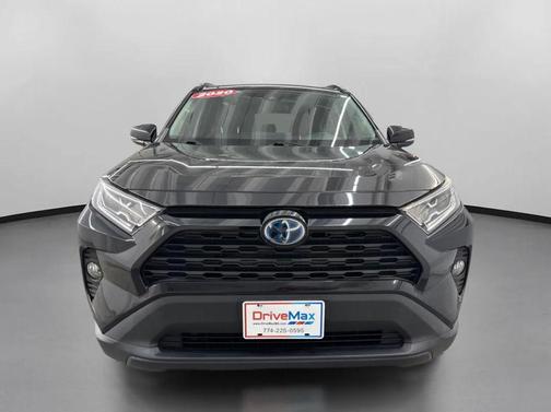 Midnight Black Metallic 2020 Toyota RAV4 Hybrid XLE