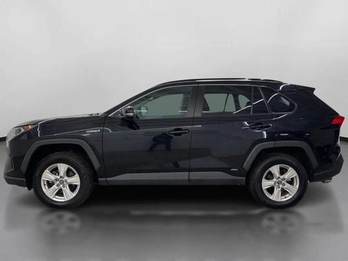 Midnight Black Metallic 2020 Toyota RAV4 Hybrid XLE