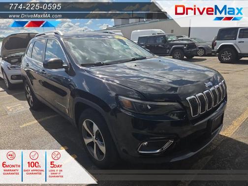 Diamond Black Crystal Pearlcoat 2021 Jeep Cherokee Limited
