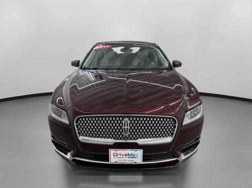 maroon 2017 Lincoln Continental Select