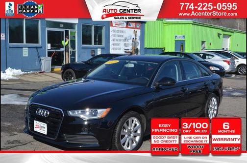 Black 2013 Audi A6 2.0T Premium Plus quattro