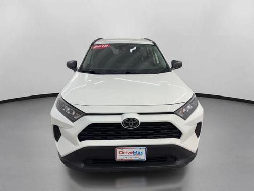 White 2019 Toyota RAV4 LE