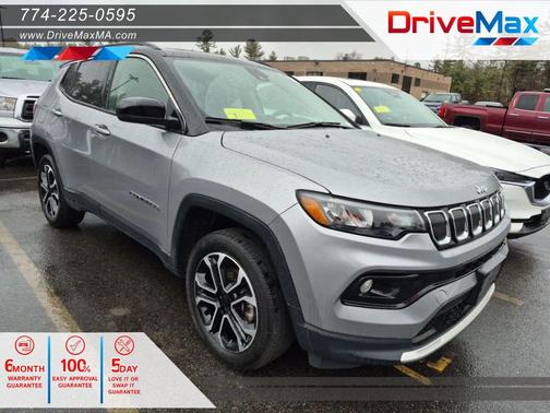 Silver 2022 Jeep Compass Limited