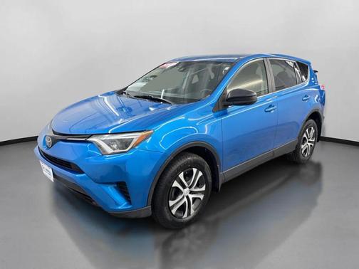 Blue 2018 Toyota RAV4 LE