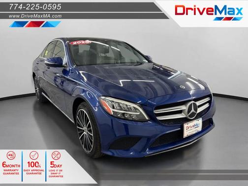 Blue 2020 Mercedes-Benz C-Class C 300 4MATIC