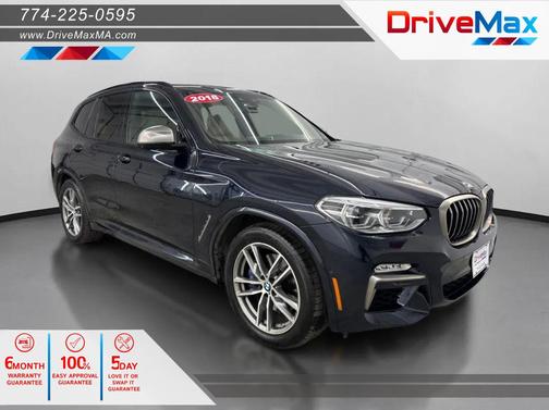 Carbon Black Metallic 2018 BMW X3 M40i