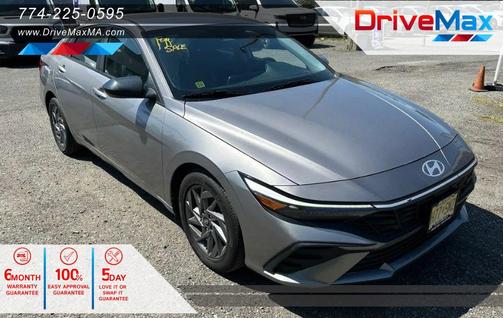 Gray 2024 Hyundai ELANTRA SEL